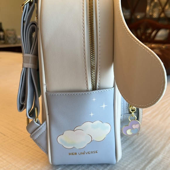 NWT Her Universe Cinnamoroll Balloon Mini Backpack with Sequins - Picture 10 of 16